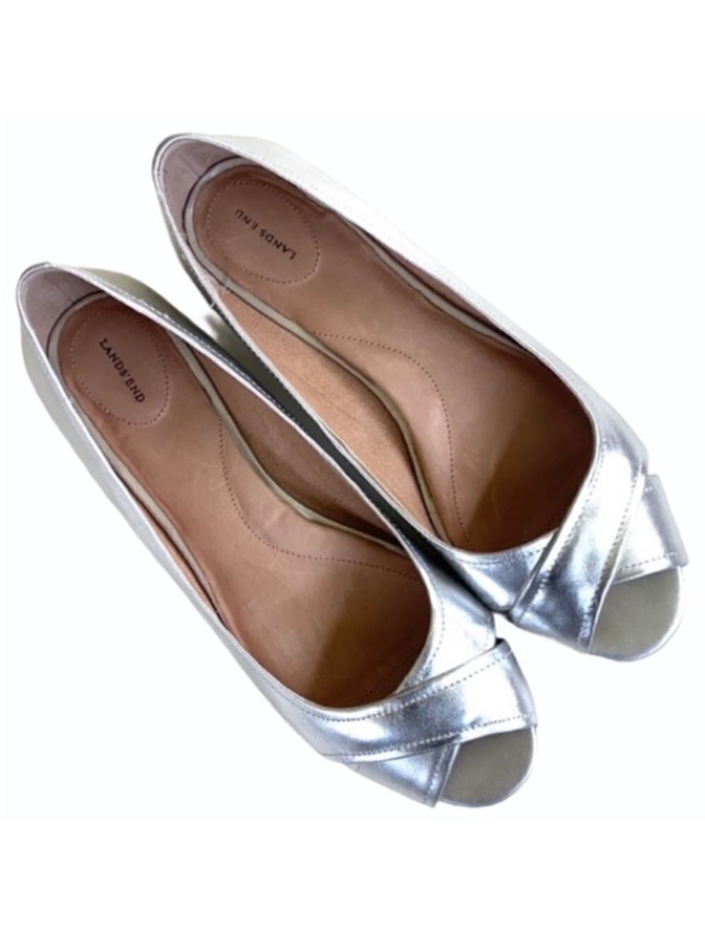 EUC Lands’ End leather flats